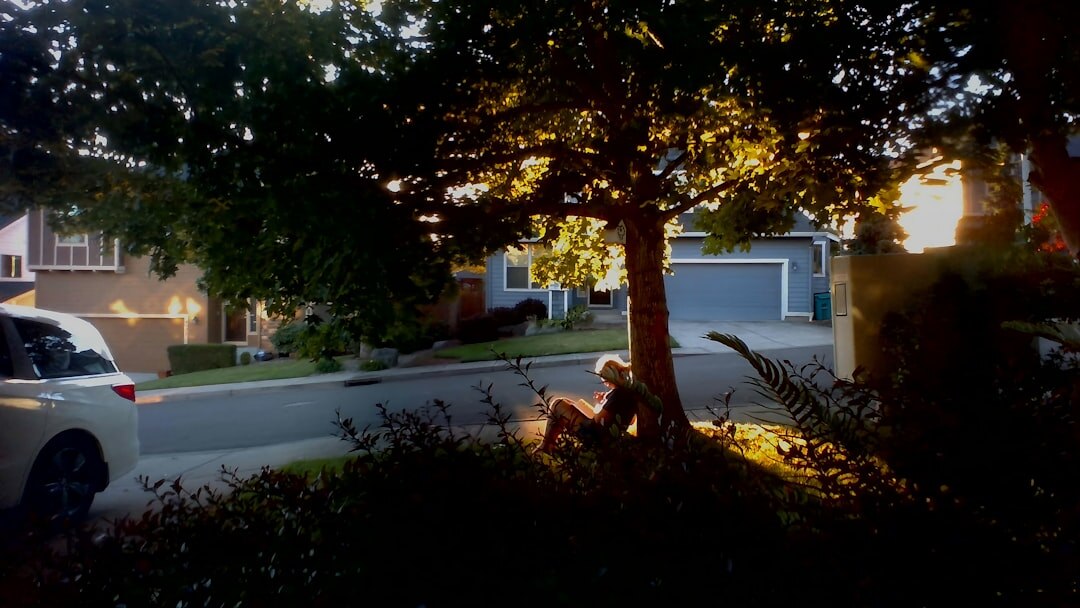 neighbor with camera in home